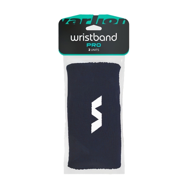 Tennis Wristbands Varlion Pro Logo Long Wristbands  Navy/White ACCTEA220103600