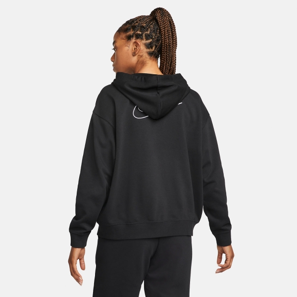 Nike Dri-FIT Fit Women's Tennis Hoodie - Black/White