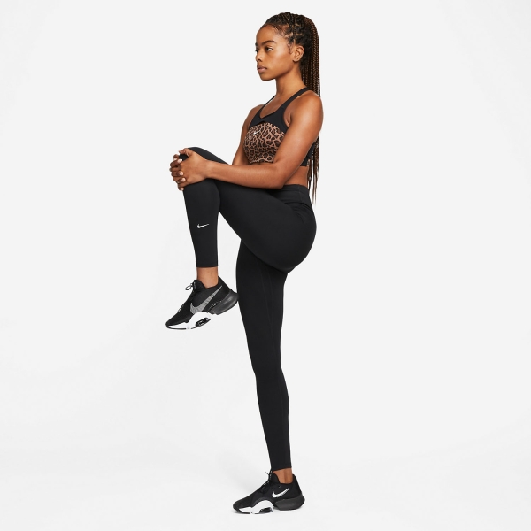 Nike One Women's Tennis Tights - Black/White