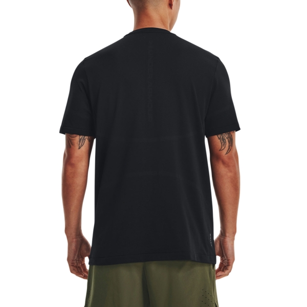 Under Armour Rush Seamless Legacy Maglietta - Black