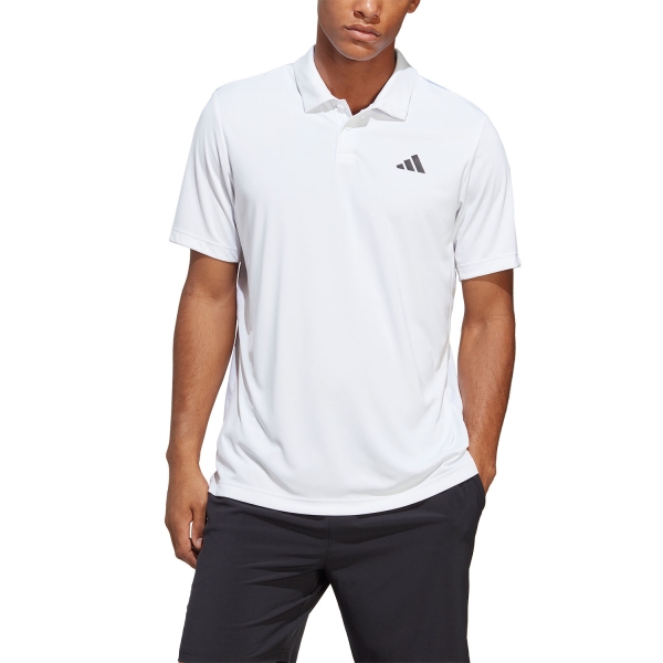Men's Tennis Polo adidas Club Logo Polo  White HS3277