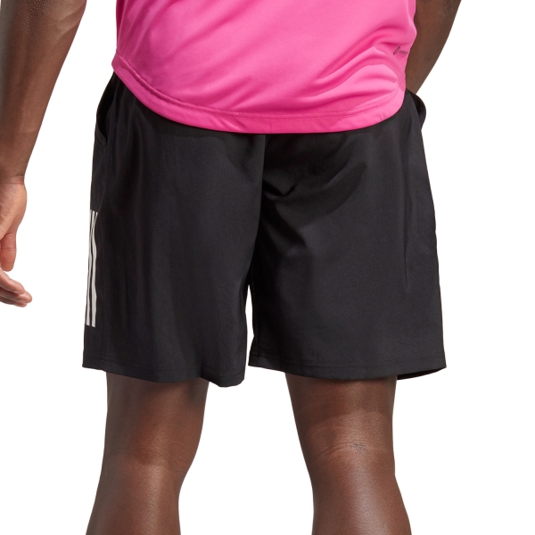 adidas Club 3 Stripes 7in Pantaloncini - Black