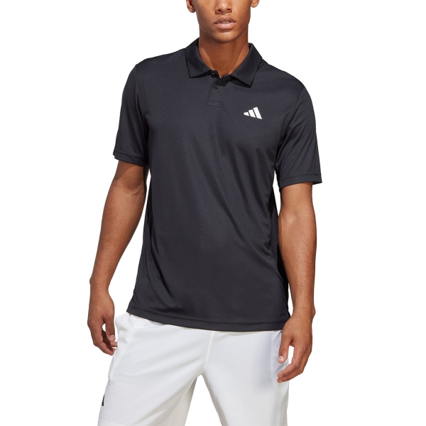 Polo Tenis Hombre adidas Club Logo Polo  Black HS3278