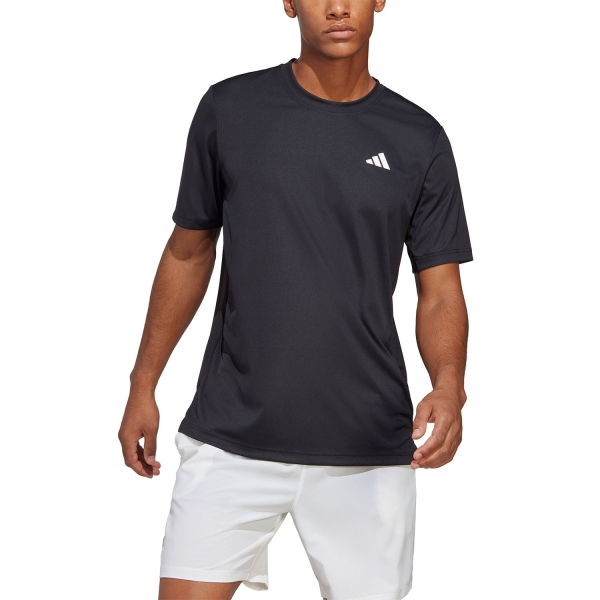 Men's Tennis Shirts adidas Club TShirt  Black HS3275