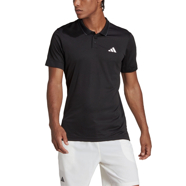 Polo Tenis Hombre adidas FreeLift Polo  Black HS3316