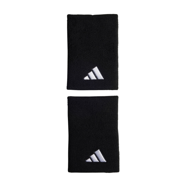 Muñequeras Tenis adidas Pro Munequeras Largas  Black/White IC3568