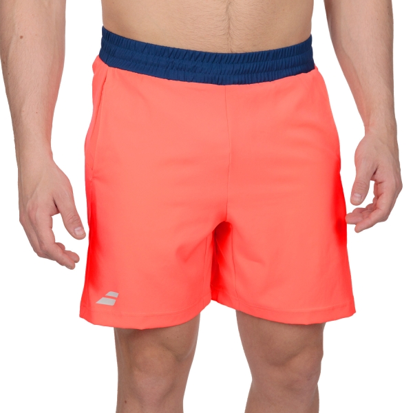 Pantaloncini Tennis Uomo Babolat Babolat Play 6in Shorts  Fluo Strike/Estate Blue  Fluo Strike/Estate Blue 3MTD0615053