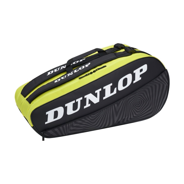 Tennis Bag Dunlop SX Club x 10 Bag  Black/Yellow 10325361