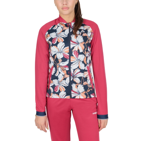 Tennis Women's Jackets Head Breaker Jacket  Print/Mulberry 814632PRMU