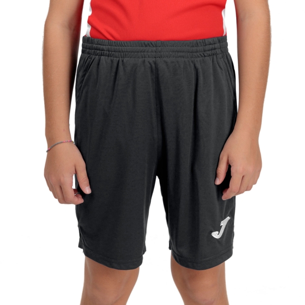 Joma Drive 6.5in Shorts de Tenis para Niño - Black