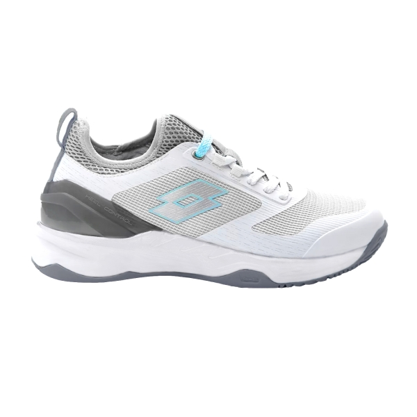 Calzado Tenis Mujer Lotto Mirage 200 Clay  All White/Green 929c/Quicksilver 2136339FL