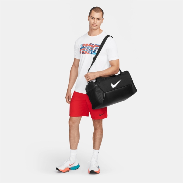 Nike Brasilia 9.5 Bolso Pequeño - Black/White