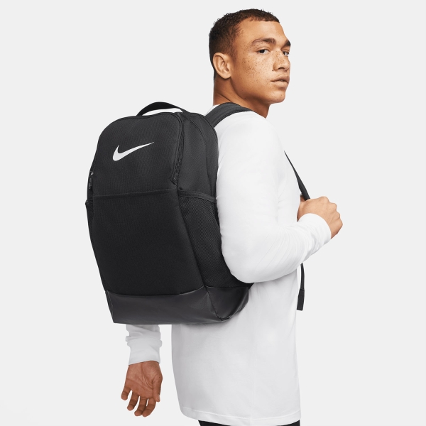 Nike Brasilia 9.5 Mochila Media - Black/White