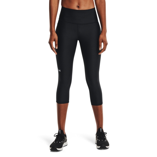 Women's Tennis Pants and Tights Under Armour HiRise Tights  Black/White 13653340001