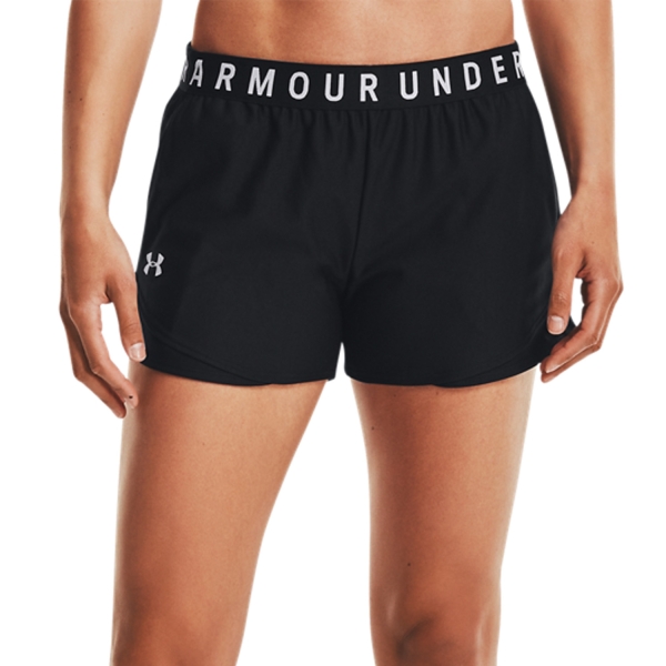 Faldas y Shorts Under Armour Play Up 3.0 3in Shorts  Black/White 13445520001