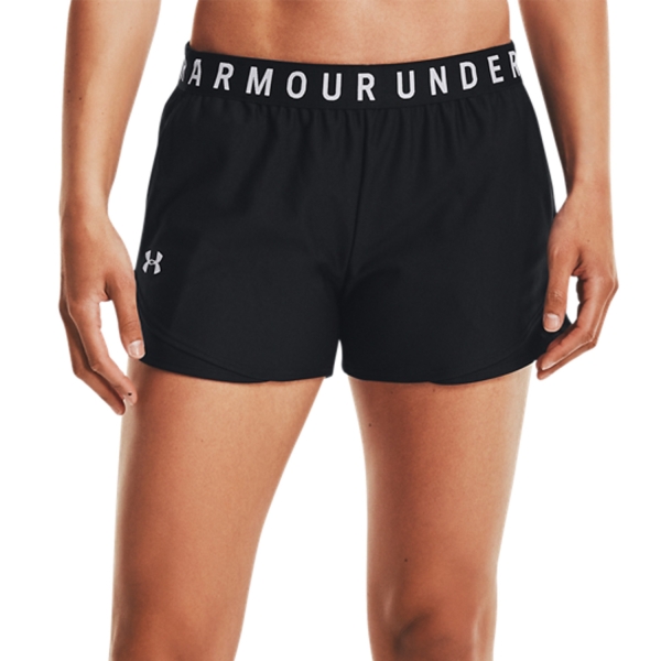 Gonne e Pantaloncini Tennis Under Armour Play Up 3.0 3in Pantaloncini  Black/White 13445520001