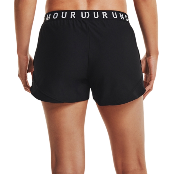 Under Armour Play Up 3.0 3in Shorts - Black/White