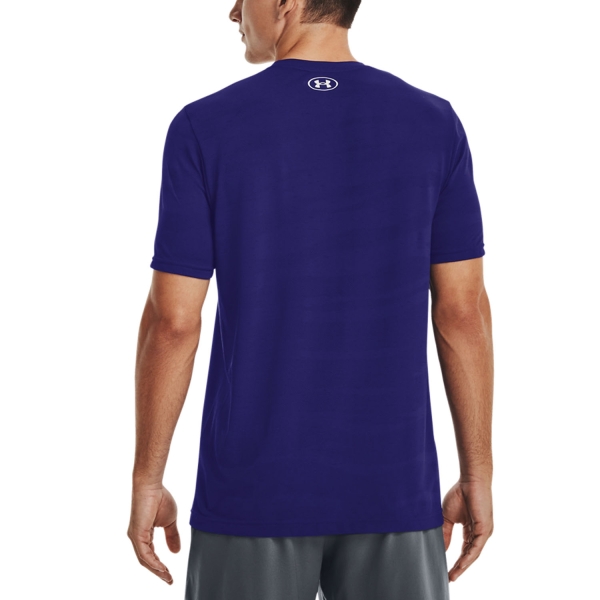 Under Armour Seamless Wave Camiseta - Sonar Blue/Gray Mist