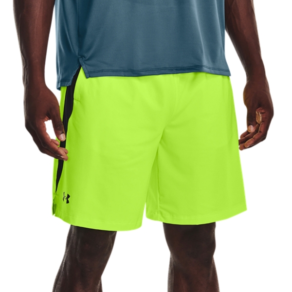 Pantaloncini Tennis Uomo Under Armour Under Armour Tech Vent 8in Shorts  Lime Surge/Black  Lime Surge/Black 13769550369
