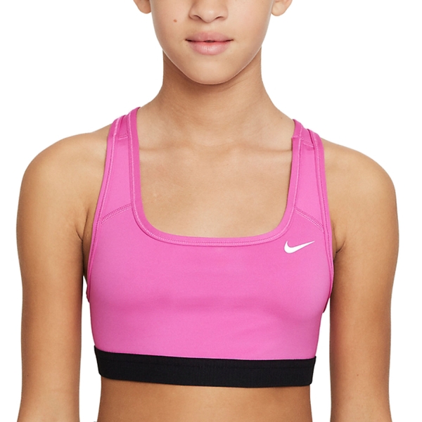 Intimo Tecnico Bambina Nike Swoosh Reggiseno Sportivo Bambina  Active Fuchsia/White DA1030623