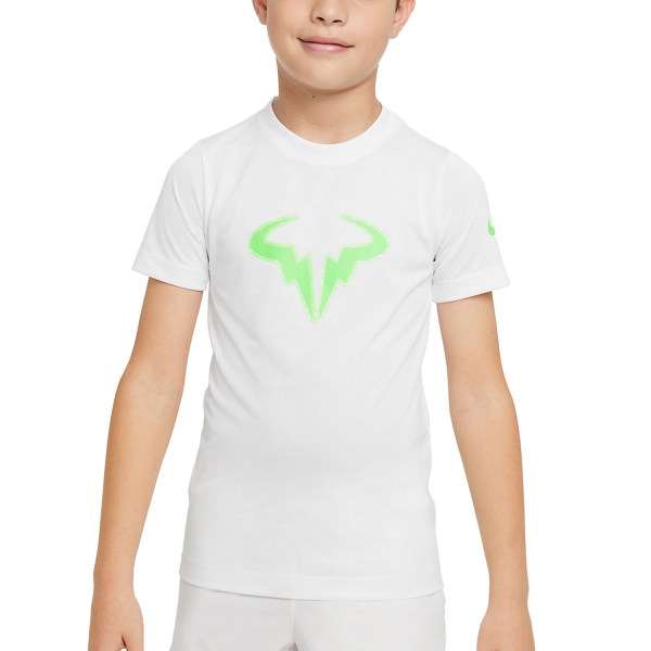 Polo y Camiseta de Tenis Niño Nike DriFIT Rafa Camiseta Nino  White DX9535100