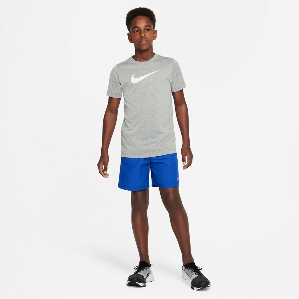 Nike Dri-FIT Icon 6in Pantaloncini Bambino - Game Royal/White