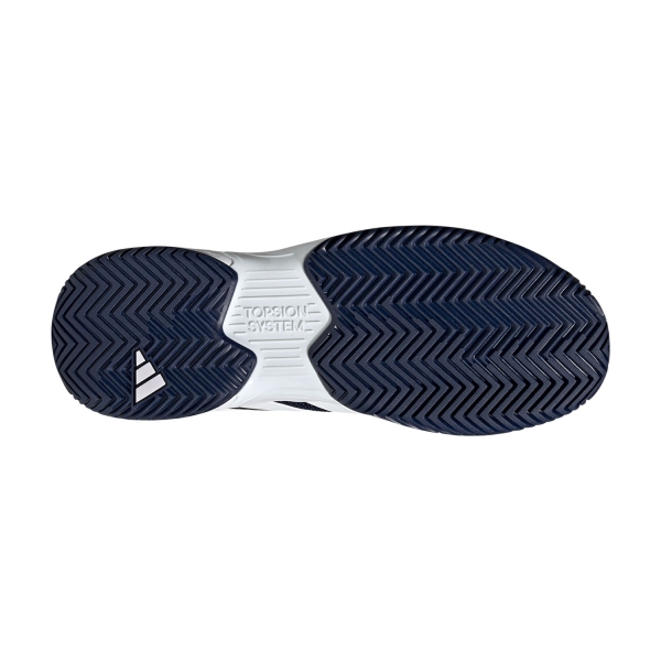 adidas CourtJam Control - Team Navy Blue 2/Ftwr White