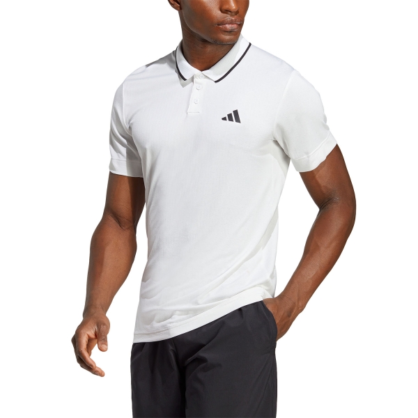 Polo Tennis Uomo adidas FreeLift Polo  White HS3317