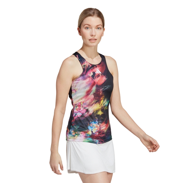 adidas Melbourne Logo Tank - Multicolor/Black