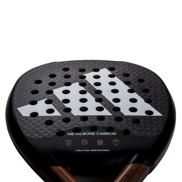 adidas Metalbone Carbon Padel - Black/Bronze/White