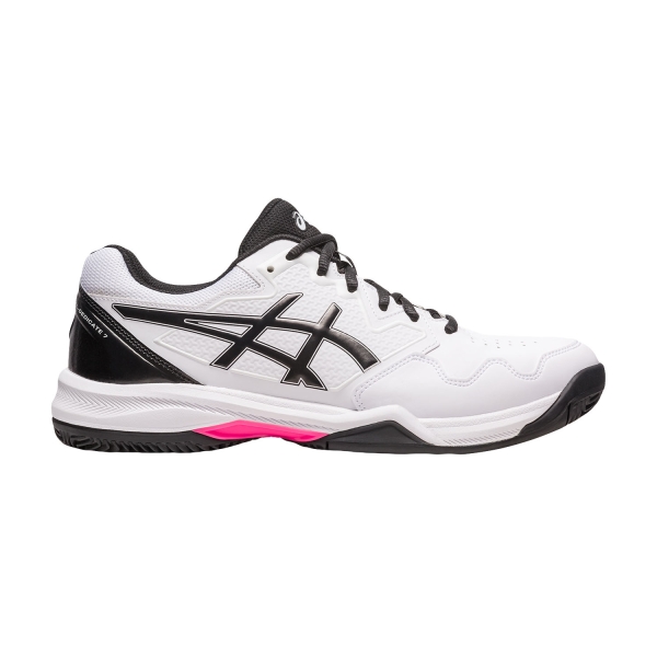 Scarpe Tennis Uomo Asics Gel Dedicate 7 Clay  White/Hot Pink 1041A224104