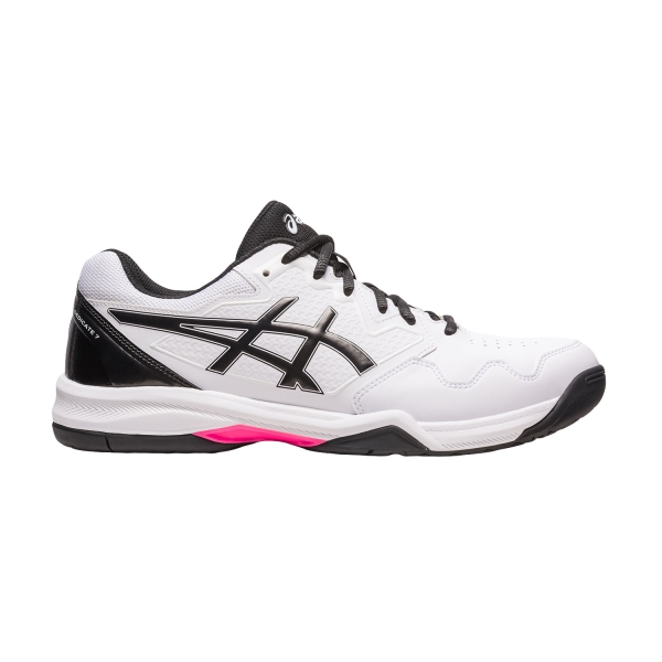 Calzado Tenis Hombre Asics Gel Dedicate 7  White/Hot Pink 1041A223104