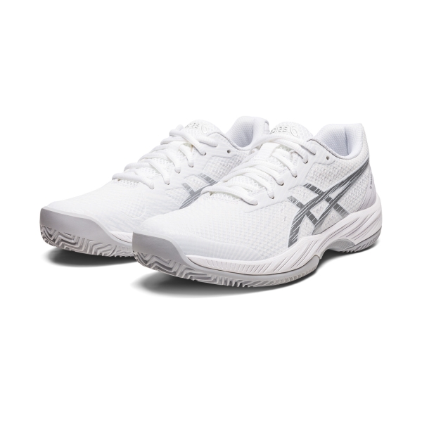 Asics Gel Game 9 Clay/OC - White/Pure Silver