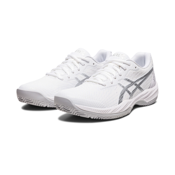 Asics Gel Game 9 Padel - White/Pure Silver