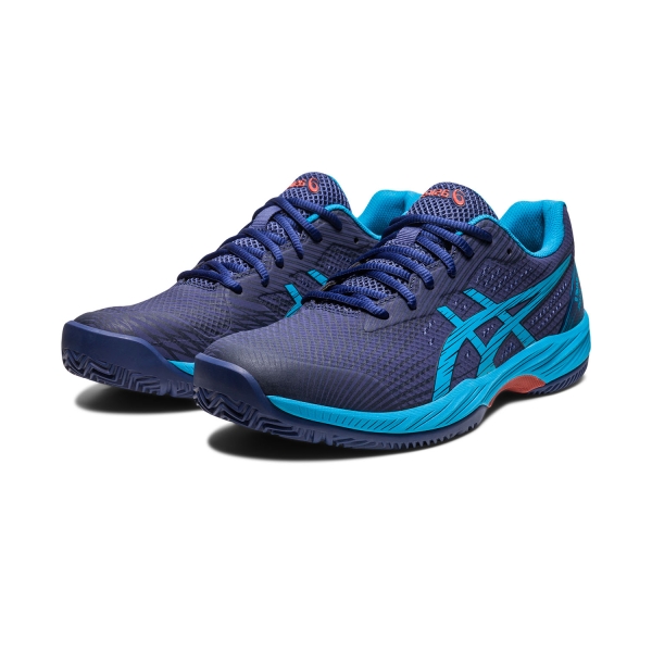 Zapatillas hombre Asics Gel Resolution 9 Azul Índigo/Blanco PÁDEL