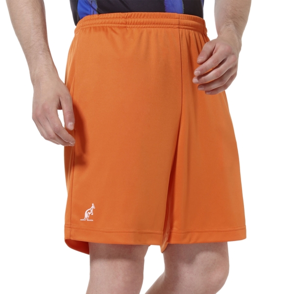 Pantaloncini Tennis Uomo Australian Australian Ace Logo Classic 8in Shorts  Arancio Acceso  Arancio Acceso TEUSH0005155