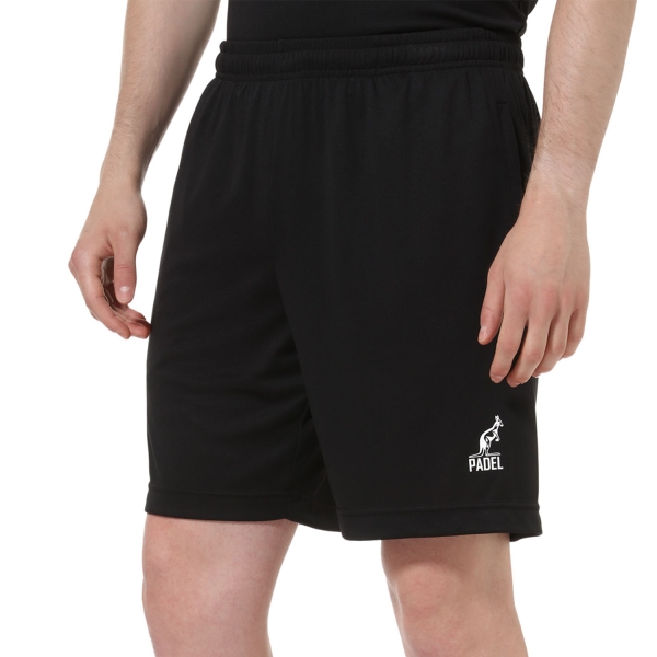 Pantaloncini Tennis Uomo Australian Australian Ace Holi 7.5in Shorts  Nero  Nero PAUSH0005003
