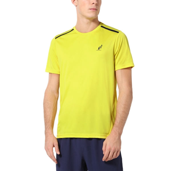 Maglietta Tennis Uomo Australian Australian Ace Camiseta  Giallo  Giallo TEUTS00021086