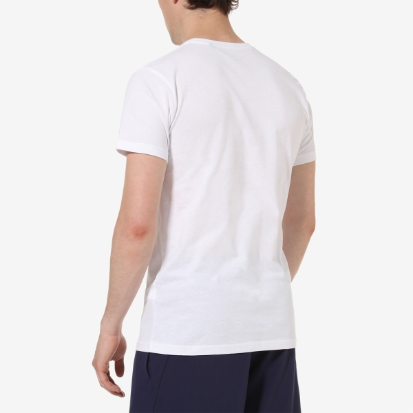 Australian Logo Camiseta - Bianco/Giallo