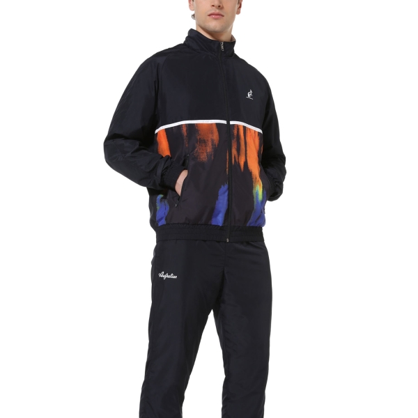 Men's Tennis Suit Australian Smash Blaze Tracksuit  Blu Navy TEUTU0015200