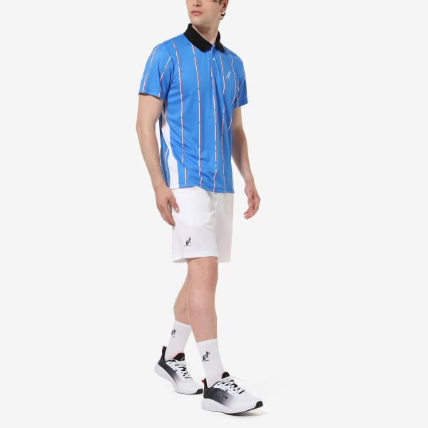 Australian Stripe Ace Polo - Blu Zaffiro