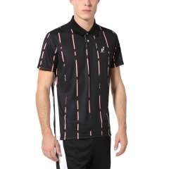 Australian Stripe Ace Polo - Nero