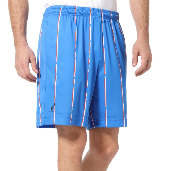 Men's Tennis Shorts Australian Stripes Ace 7.5in Shorts  Blu Zaffiro TEUSH0030809