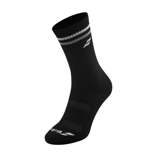 Tennis Socks Babolat Team Socks  Black/White 5MA13412001