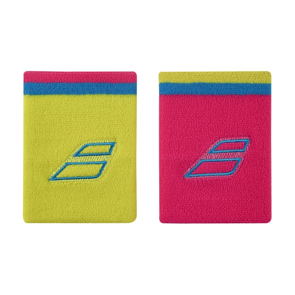 Muñequeras Tenis Babolat Terry Jumbo Munequeras Medianas  Pink/Aero 5UA12635057