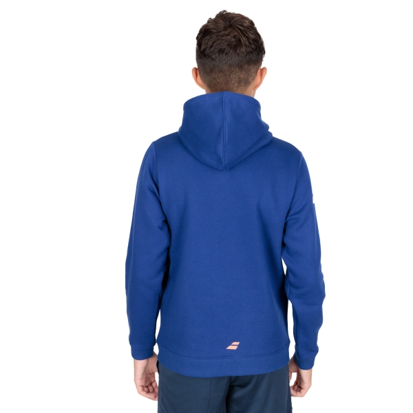 Babolat Exercise Logo Hoodie Boy - Estate Blue