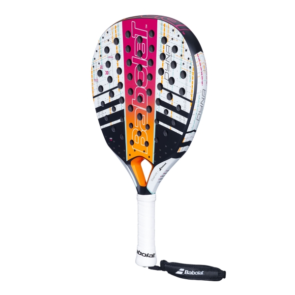 Babolat Dyna Energy Padel - Bianco/Nero/Arancione/Rosa