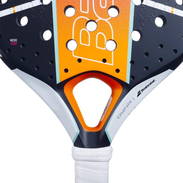 Babolat Dyna Energy Padel - Bianco/Nero/Arancione/Rosa