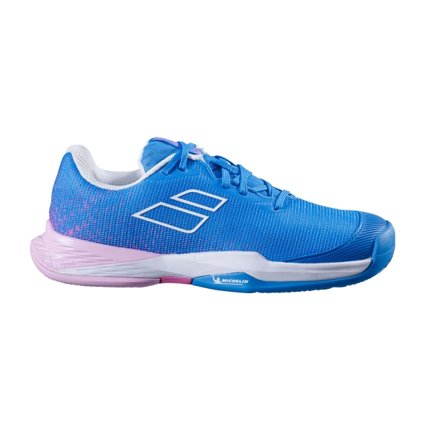 Scarpe Tennis Junior Babolat Babolat Jet Mach 3 Clay Bambini  French Blue  French Blue 33S238874106