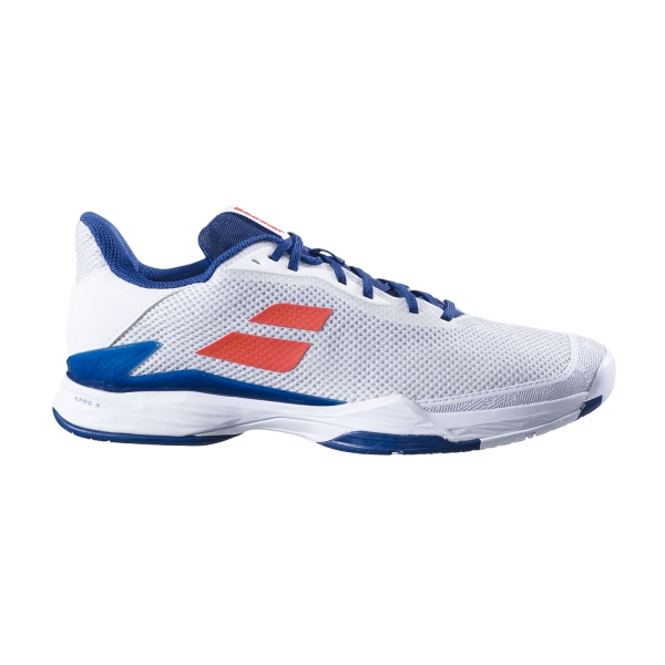 Men`s Tennis Shoes Babolat Jet Tere All Court  White/Estate Blue 30S236491005